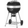 Grill węglowy 22" PRO Charcoal Kettle czarny + płyta żeliwna + zestaw (komin do rozpalania #67802, węgiel drzewny 3 kg #67107, podpałka 100 szt. #67052) - 2